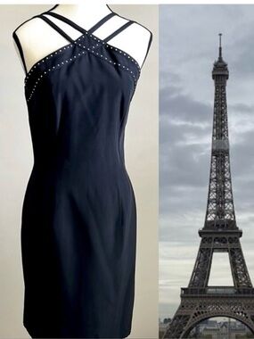 Vera Mont Paris Black Dress – Size EU 36 (US 5.5–6)